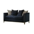 thumbnail image 6 of Acme Furniture Loveseat (w/4 Pillows), Blue Fabric 52831, 6 of 7
