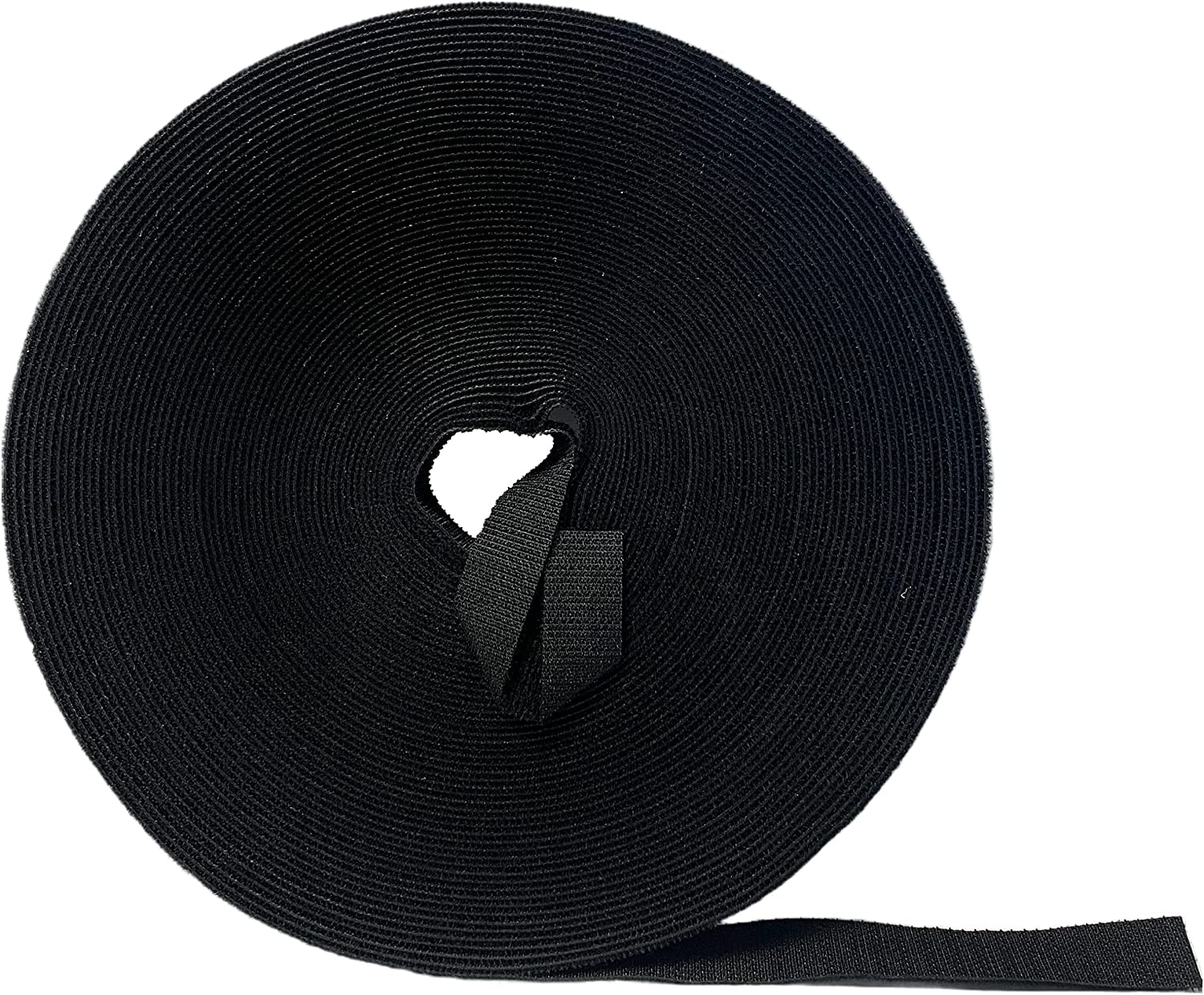 Hook and Loop Tape Roll â€“ 3/8â€ Wide x 75â€™ Ft Long â€“ Double Sided