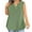 Mint Green, variant on Fanxing Black Tank Tops for Women Summer Plus Size Tunic Tops XL Loose Fitting Sleeveless V Neck Casual Flowy Tank Tops ( Women's Plus S-5XL)