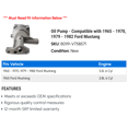 thumbnail image 2 of Pump - Compatible with 1965 - 1970, 1979 - 1982 Ford Mustang 1966 1967 1968 1969 1980 1981, 2 of 2