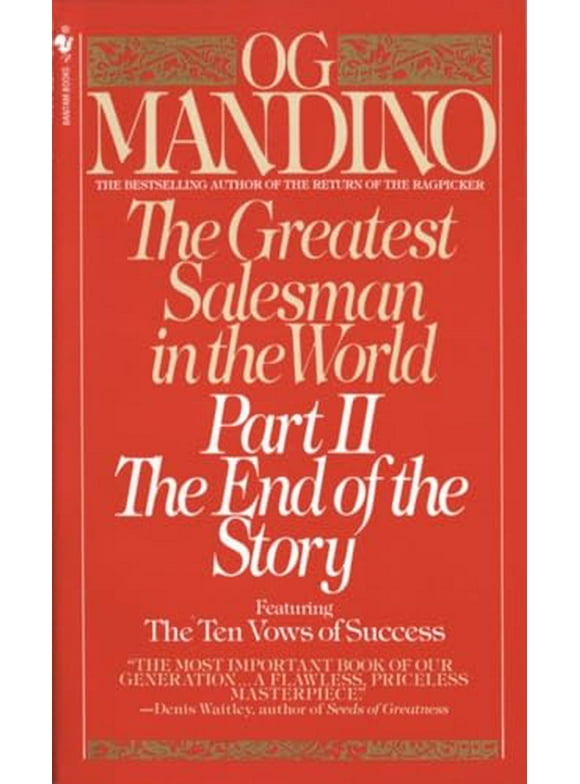The Greatest Salesman in the World: The Greatest Salesman in the World, Part II : The End of the Story (Series #2) (Paperback)