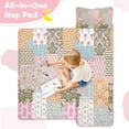 thumbnail image 4 of Pioneer Flower Floral Print Pattern Toddler Nap Mats for Kids Preschool,Sleeping Mat Bag or Kids,Toddler Sleeping Bag,Toddler Nap Mat or Daycare, 4 of 6
