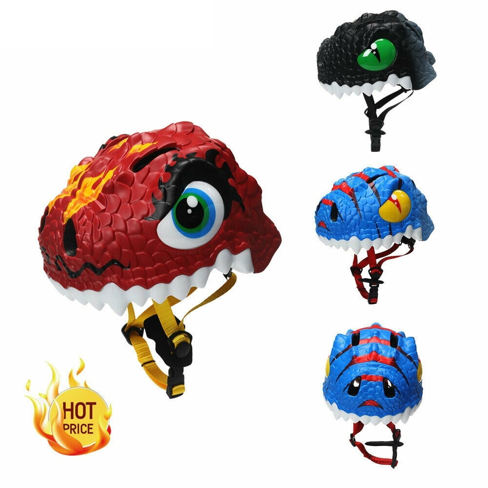 dinosaur scooter helmet