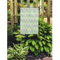 thumbnail image 2 of JSDART Zigzag Pattern Simple Creative Rich Luxury Gradient Dress Label Summer Garden Flag Decorative Flag House Banner 12x18 inch, 2 of 2