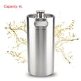 thumbnail image 6 of Spiral Lid 4L Mini Stainless Steel Beer Keg for Home & Hotel Use - Compact & Practical Sarapandan, 6 of 8