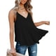 thumbnail image 5 of Camisetas de tirantes con cuello en V holgado para mujer, camisetas sin mangas informales de verano, camisetas holgadas, 5 of 6