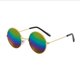 thumbnail image 2 of Gafas de sol Lennon Style V rojas clásicas redondas polarizadas UV400, 2 of 2