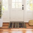 thumbnail image 3 of Yayeee Doormat for Inside 20"x32" Absorbent Low-Profile Washable Non-Slip Rubber Backed Entryway Rug, Beige Geometric, 3 of 8