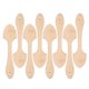 thumbnail image 1 of Wooden Fan Handles for Decor Light Yellow Wood Craft Sticks Easy to Carry and Store 8pcs, 1 of 5