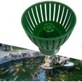 thumbnail image 3 of Fish Pond Skimmer Basket Fish Pond Double Layer Filtration Control Rubble Leaf Collector 90 mm 90MM, 3 of 5