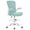 Light blue, variant on Kepane Office Chair, Executive Ergonomic Office Chair with Flip-up Armrests, Standing Desk Chair with Lumbar Support and Adjustable Footrest Ring