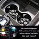 thumbnail image 3 of Posavasos de coche, posavasos de coche para portavasos, juego de 2 posavasos de crisantemo para coche, posavasos de coche para portavasos de 2,75 pulgadas, posavasos de coche para mujer JAMW  Sencillez, 3 of 5