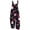 Blue, variant on Jumpsuits For Women Casual Tummy Control Trendy Ladies' All Seasons Christmas Printed Vintage Loose Fit Outdoor Wear Overalls