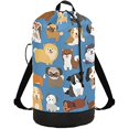 thumbnail image 1 of HAYANDog Laundry Bag Backpack Dirty Clothes Bags Organizer With Extra Large Heavy Duty for College,Travel,Camp,Dorm Essentials, 1 of 1