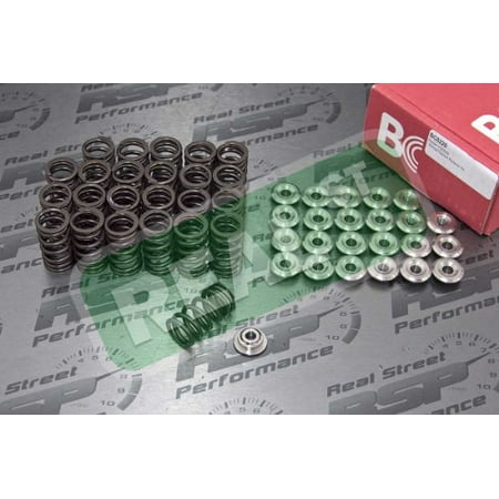 Brian Crower Titanium Retainers - Brian Crower BC0220 Spring & Titanium Retainer Kit (Nissan VQ35DE Single)