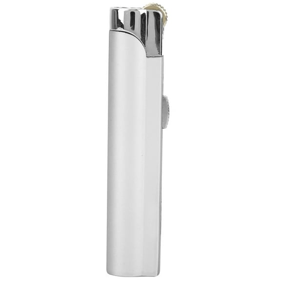 FYBTO Flint Wheel Straight Lighter Isqueiro Torch Oil Gas Lighters Smoker Business Gifts Red Silver-0904