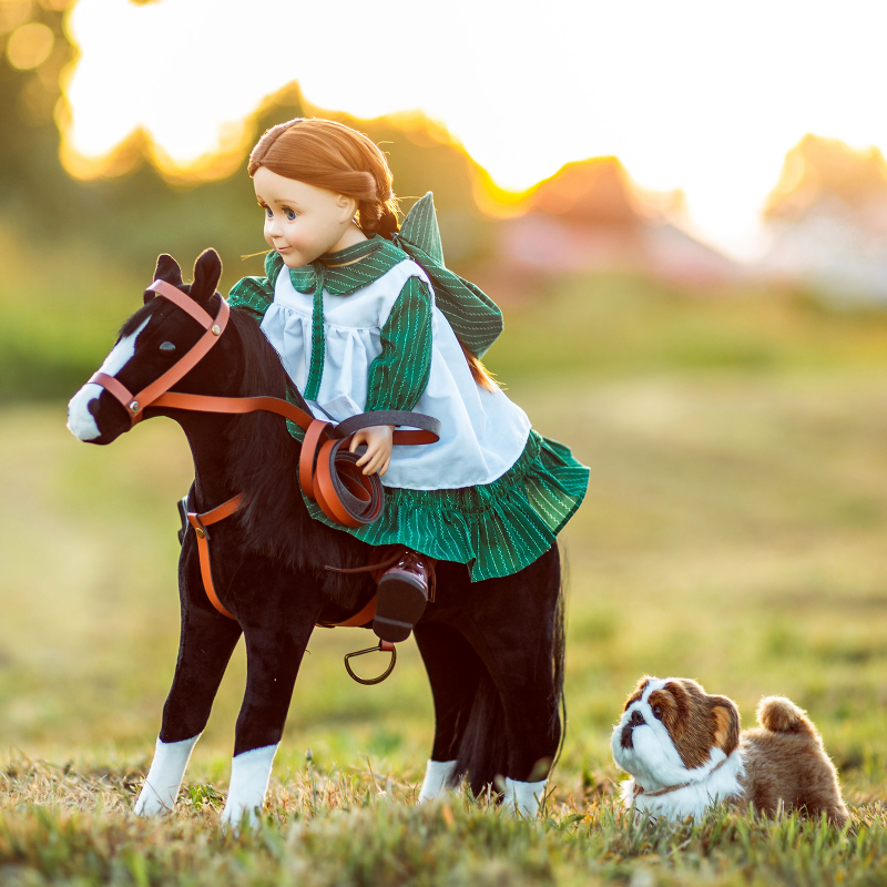 18 inch doll horse accessories