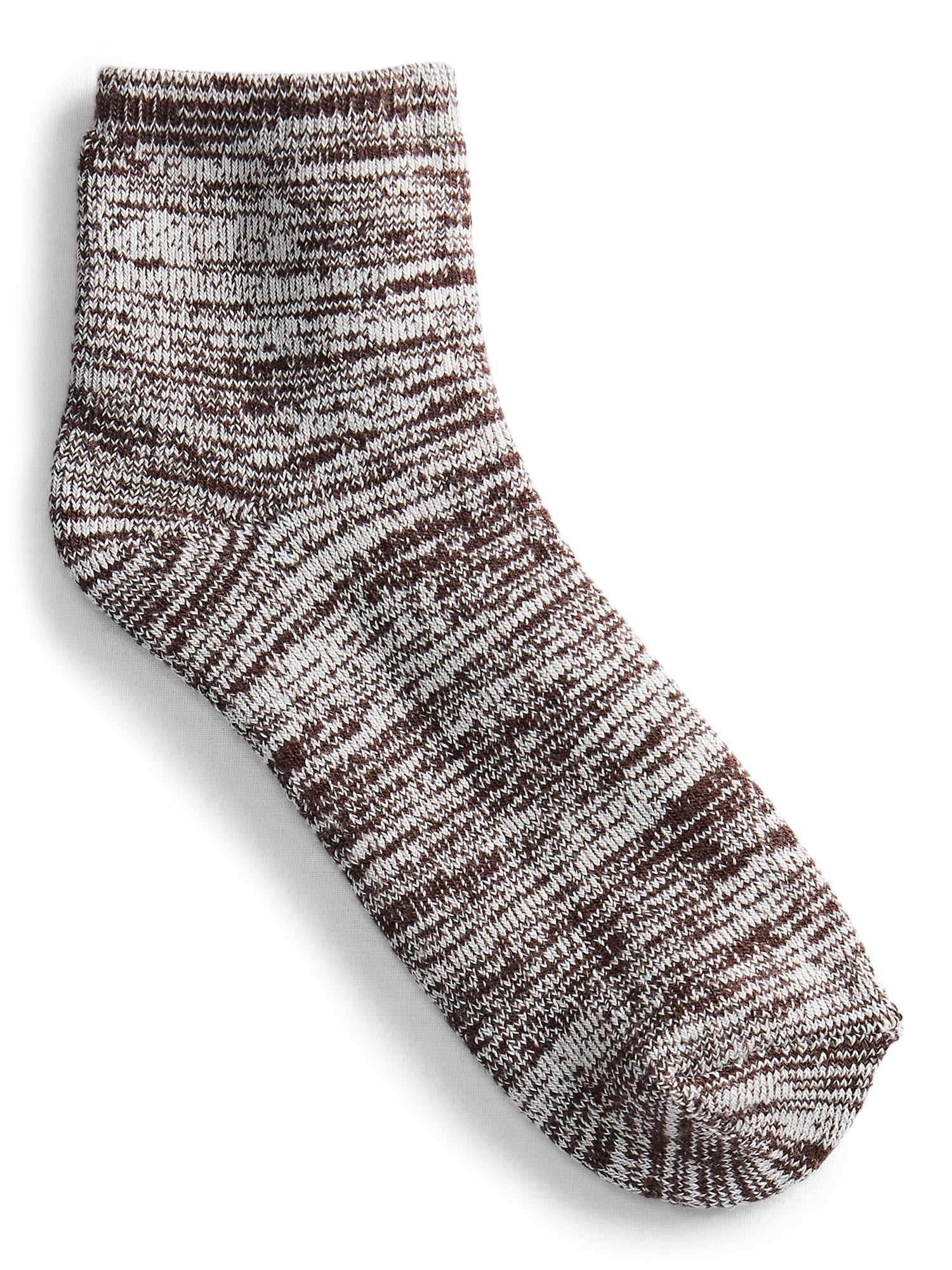 Joyspun Women’s Comfort Full Terry Ankle Socks, 3-Pack, Shoe Sizes 4-10