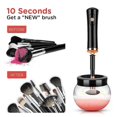 thumbnail image 3 of Makeup Brush Cleaner Dryer, Makeup Brush Cleaner Machine With 8 Rubber, 3 of 5