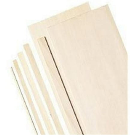Alvin 2" Wide Balsa Wood Sheets 1/8"