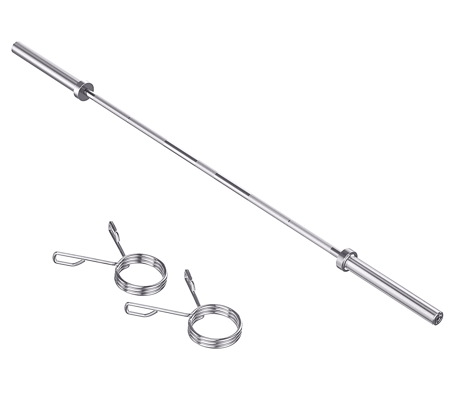 Dripex 7ft Olympic Barbell Bar Standard Weight Bar for Power Lifting