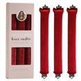 thumbnail image 1 of JP Soft Satin Heatless Hair Curler for Women - Overnight No - Heat Styling Rods, Sleep - In Curls for All Hair Types（3PCS, Red）, 1 of 6