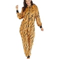 thumbnail image 4 of Pijamas Para Mujer Onesie Pijamas Invierno Cómodos Camisones Slim Fit Mono de Felpa Odeerbi ODB187290, 4 of 8