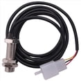 thumbnail image 2 of 4X Sensor Cable for Motorcycle Digital Atv Odometer Speedometer Tachometer,4 x sensor cable 8 x magnets,Black, 2 of 5