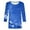 Zz Blue, variant on Christmas Tops for Women Going Out Tops Fall Funny 3/4 Sleeve Shirts Plus Size Blouses Dressy Casual Plus Size 4X