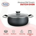 thumbnail image 5 of Alpine Cuisine 13 Quart Non-stick Stock Pot with Tempered Glass Lid and Carrying Handles, Multi-Purpose Cookware Aluminum Dutch Oven for Braising, Boiling, Stewing, 5 of 8