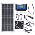 thumbnail image 3 of Kit de Sistema de Panel Solar ANGGREK Cargador Solar Monocristalino 10W, 3 of 8