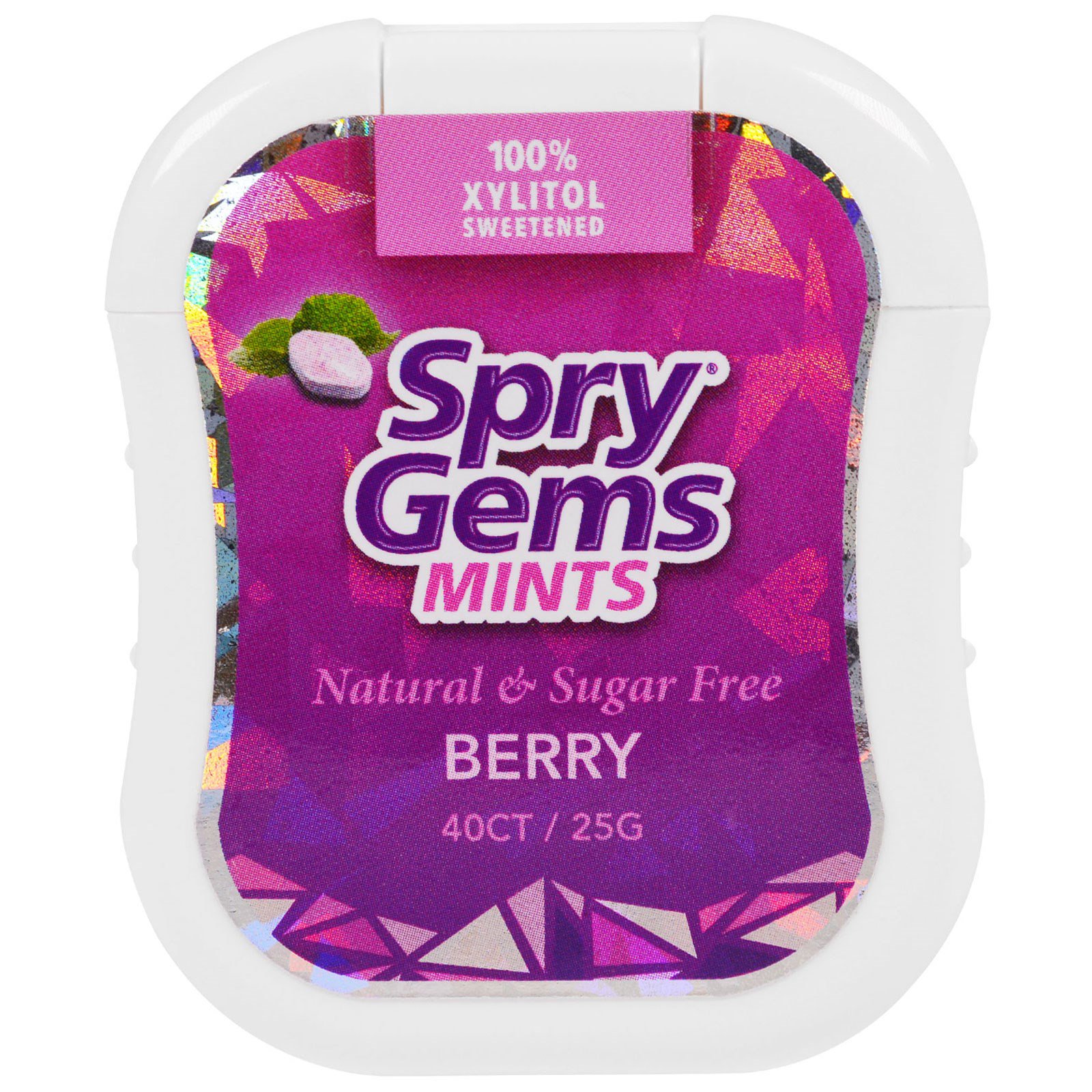 Xlear Spry Gems Mints, 40 ea