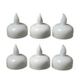 thumbnail image 4 of FONDOTIN Set of 4 Small Round White Floating Candles for Wedding, Party, and Home Decor Ambiance, 4 of 8
