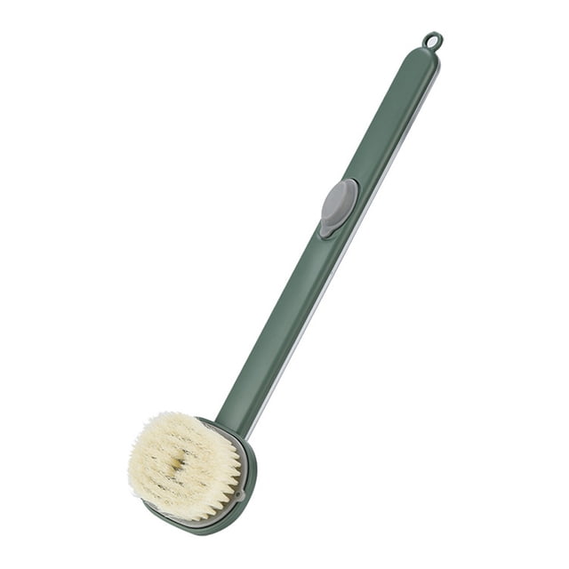 Cepillo de limpieza del masaje del baño de la manija larga, cepillo exfoliante del baño, cepillo del masaje de la limpieza