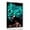 Teal, variant on ZHONGYUTONG African American Wall Art Teal Painting Bloom Flower on Black Women Head Canvas Prints Africa Girl Portrait Pictures Framed Modern Home Decor (12.00" x 18.00")