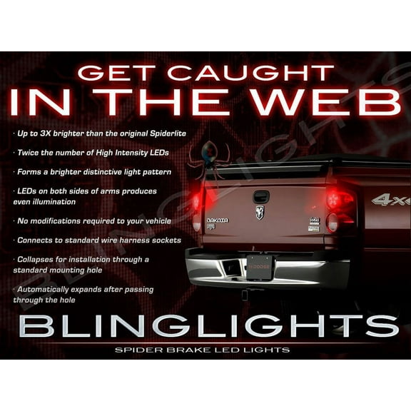 For Dodge Dakota Tail Lamp Custom Spider LED Light Bulbs