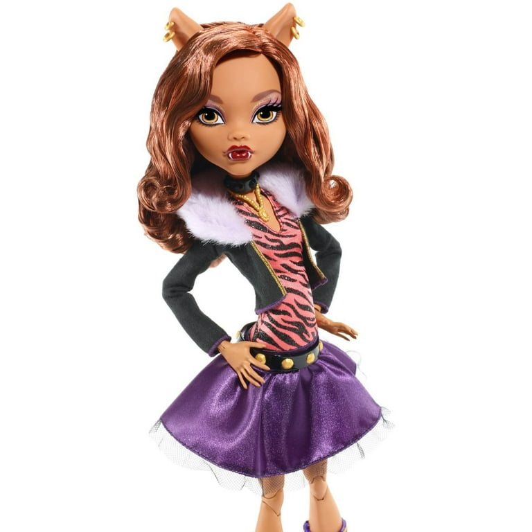 Monster High Frightfully Tall Ghouls Clawdeen Wolf Doll 