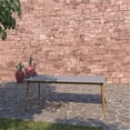 thumbnail image 4 of Amazonia Morro 9-Piece Patio Dining Table Set | Eucalyptus Wood & Aluminium | Ideal for Outdoors and Indoors, White, 4 of 10