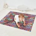 thumbnail image 2 of Multicolor Ethnic Diamond Pattern Blanket,Comfortable Soft Flannel Throw Blanket,All Season,Warm Lightweight Blankets for Sofa Bed Couch Living Room Chair,30"x40", 2 of 4