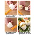 thumbnail image 6 of Home Egg Cutter Kitchen Gadget for Effortless Food Shaping and Quick Cleaning Tasks, 6 of 7