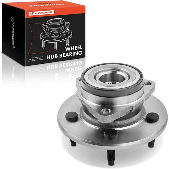 A-Premium Wheel Hub and Bearing Assembly Compatible with Ford F-150 1997-2000 Front Driver or Passenger Side