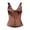 Brown, variant on Corset Tops for Women Renaissance Lace Up Overbust Bustier Bodice Satin Waist Cincher