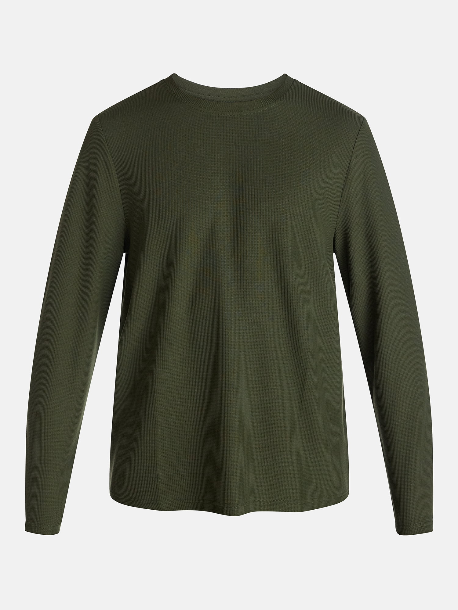 George Men's Waffle Knit Sleep Tee with Long Sleeves, Sizes XS-3XL