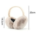 thumbnail image 2 of Cache-Oreilles d'Hiver pour Femmes Fille Ski Ajustable Cache-Oreilles pour Mignon Nœud Réchauffe-Oreilles Extérieur, 2 of 5