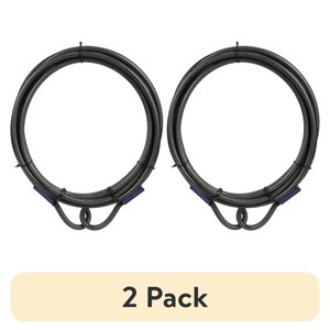 Brinks Flex Weave Cable Lock 3/8in x 15ft (2-pack)