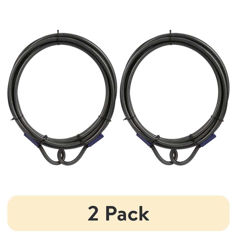 Brinks Flex Weave Cable Lock 3/8in x 15ft (2-pack) photo 1
