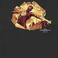 thumbnail image 2 of Women's Marvel Spider-Man: No Way Home Gold Web Shot Graphic Tee Black Medium, 2 of 4