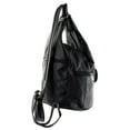 thumbnail image 4 of Women's Cowhide Leather Backpack Convertible Sling One Shoulder Large Bag Secure Entry 7 Pocket, 4 of 6