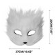 thumbnail image 2 of Uuiauoio Plastic Masquerade Mask Half Face Party Prop for Halloween Costume Accessory with Adjustable Strap for Men and Women, 2 of 3