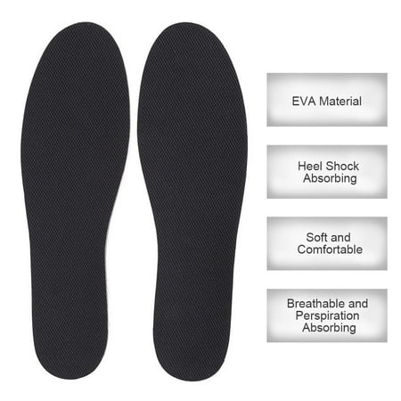 Ymiko Height Increase Insoles, Shock Absorbing Insoles,Invisible Height Increase Insoles Sport Shock Absorbing Breathable Heel Lift Insert Shoes
